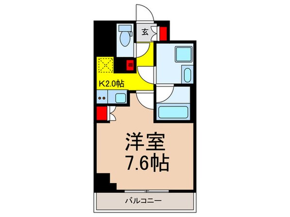 オープンブルーム東日本橋の物件間取画像